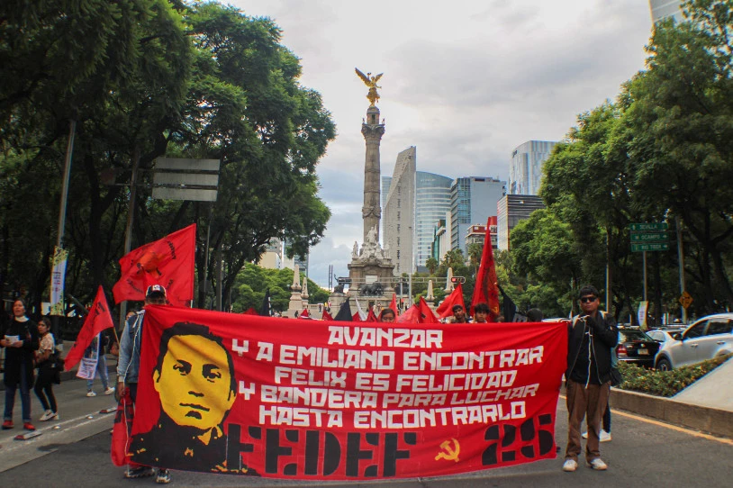 Desagerturik jarraitzen du Felix Emiliano Jimenez militante mexikarrak