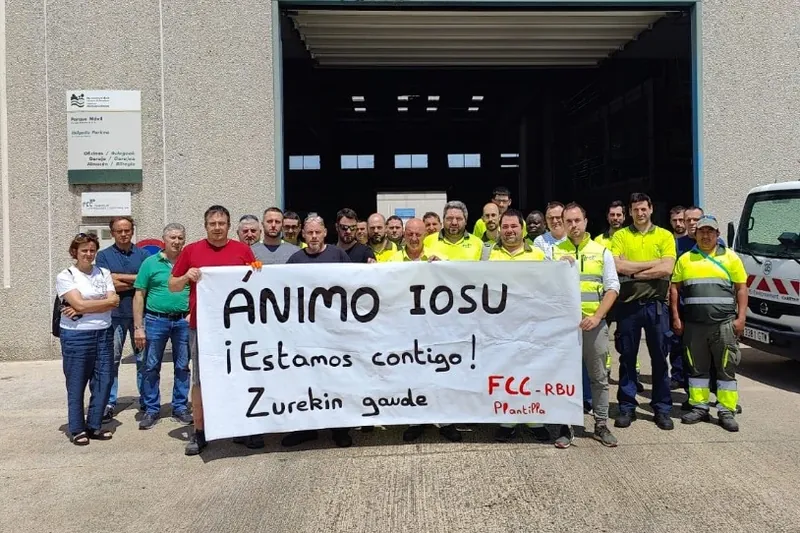 Lan-istripua izan zuen kale-garbitzaile batek sanferminetan