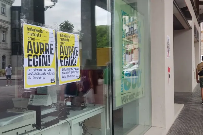 Hainbat emakumeri eraso diete Santurtzin, Zaldibarren eta Tuteran