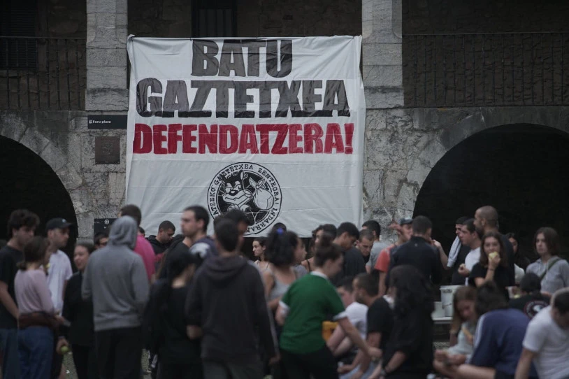 Irailaren 11rako ezarri dute Zestoako Gaztetxearen desalojoa