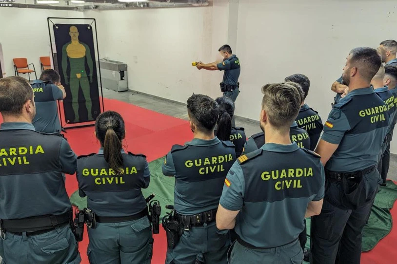 Guardia Zibila ere taser pistolen erabilera areagotzen ari da