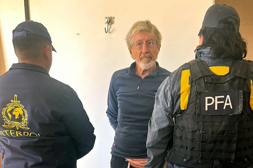 Leonardo Bertulazzi errefuxiatu komunista atxilotu dute Argentinan