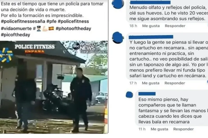 'Primavera Española', milaka polizia-agenteren izaera faxista agerian utzi zuen ataria