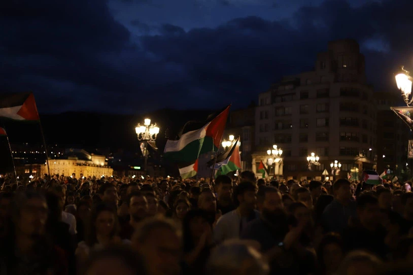 Palestinako azken erasoaldia hasi zenetik urtebetera, mobilizatzera deitu du Palestinarekin Elkartasunak