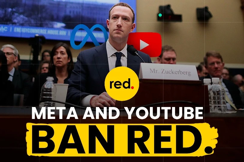 'RED' komunikabidea zentsuratu nahian ari dira Meta eta Google, Palestinako egoeraren berri emateagatik