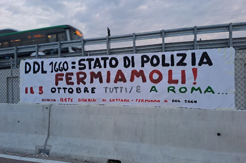 Italian, protesta politikoa are gehiago erreprimitzeko erreforma gogor bat ezarriko dute