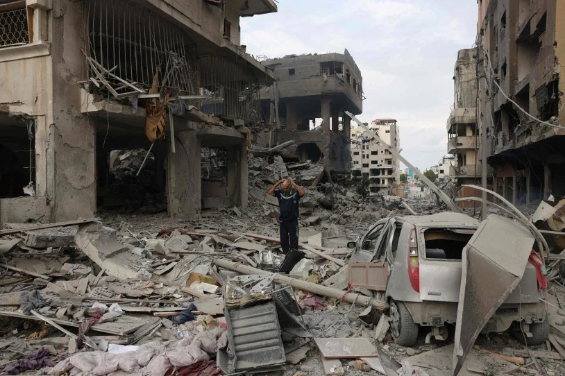 Israelgo Estatuak 75.000 tona lehergai jaurti ditu Gazan urtebetean