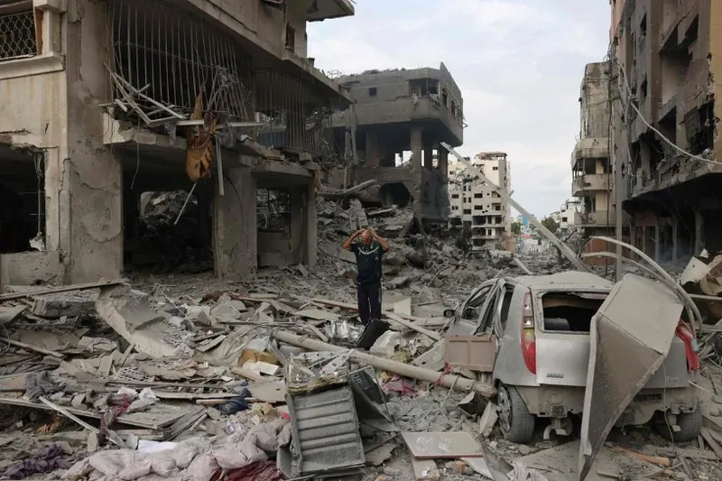 Israelgo Estatuak 75.000 tona lehergai jaurti ditu Gazan urtebetean