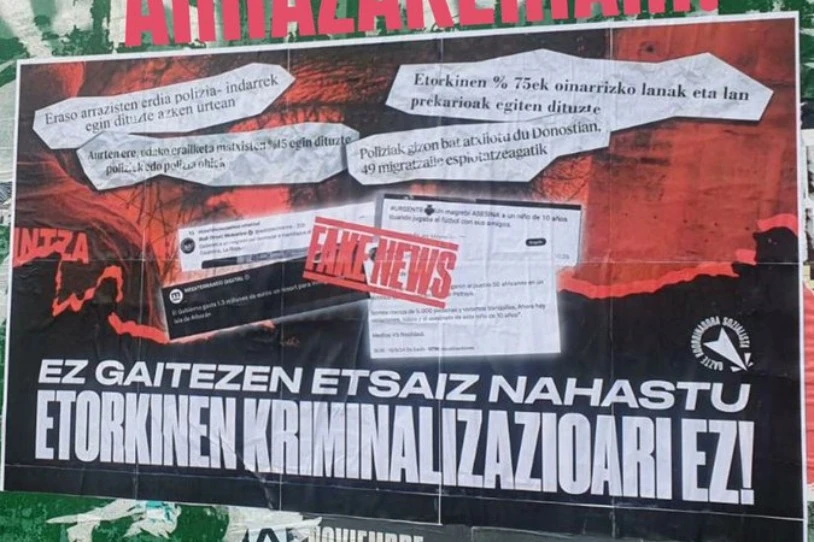Pertsona immigranteak ideia negatiboekin lotzen dituzte %75ek Espainiako Estatuan