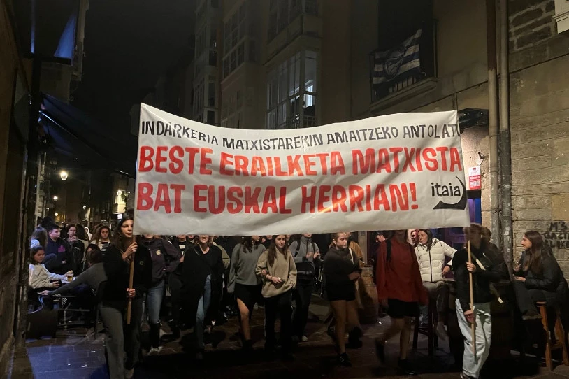 Azken eraso matxistak salatu ditu Itaiak
