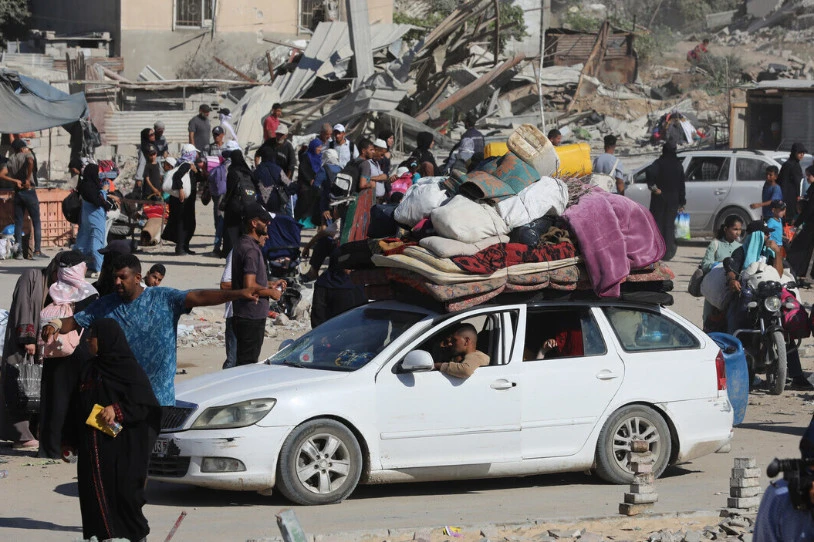 Palestinarren "ebakuazio" masiboa agindu dute sionistek Gaza iparraldean
