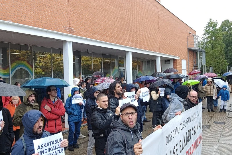 Disporten zigorren aurka mobilizatu dira Gasteizen