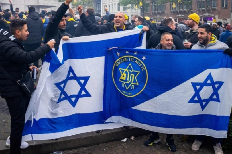 Maccabiko zale sionistei aurre egin diete Amsterdamen