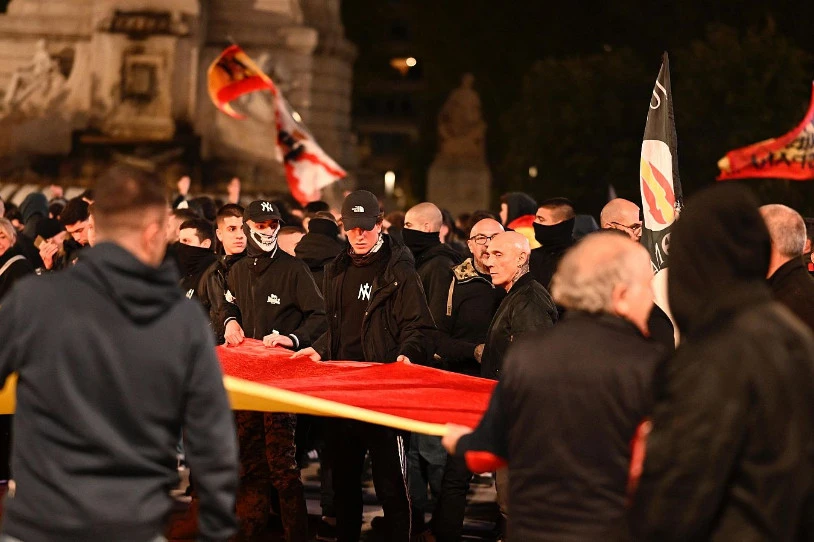 Beste manifestazio faxista bat izan da Madrilen