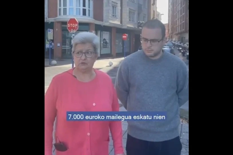 Bihar etxegabetu nahi dute andre bat Astrabuduan, mailegu-enpresa bati 7.000 euro eskatzeagatik