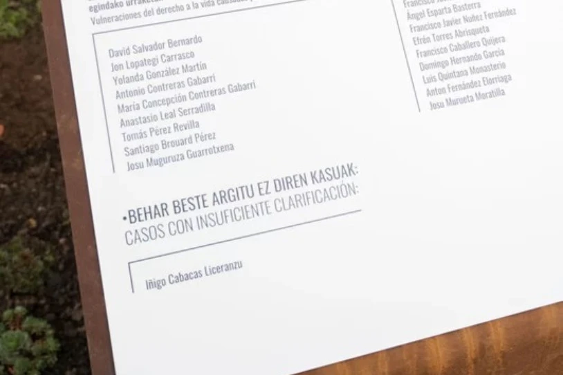 Iñigo Cabacasen erailketa "behar beste argitu gabetzat" jo du Bilboko Udalak