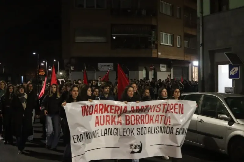 Diskurtso matxisten eta erreakzionarioen aurka borrokatzera deitu du Itaiak