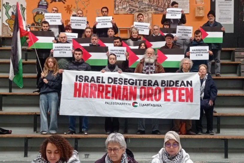 Ostiralean mobilizatzera deitu du Palestinarekin Elkartasunak