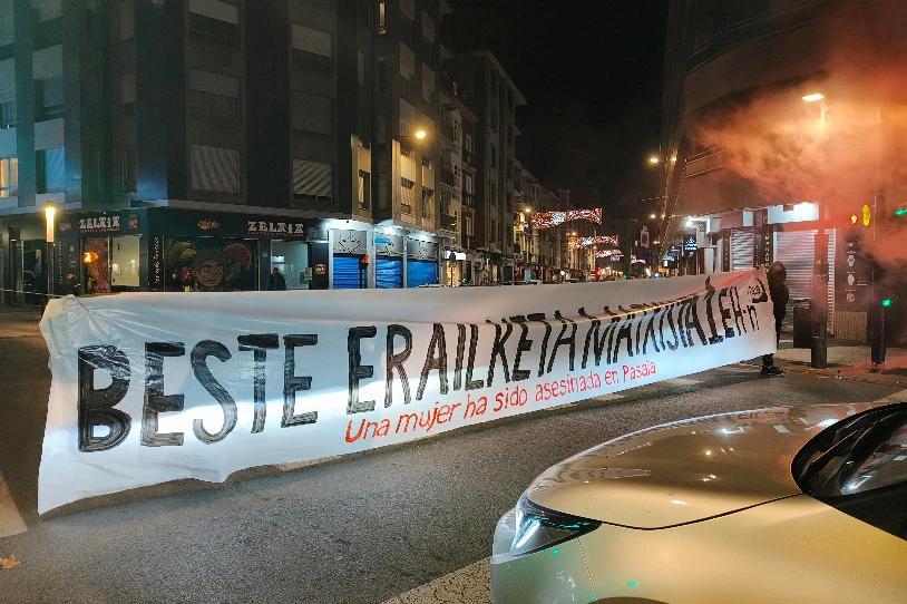 Emakume bat erail du bere bikotekide ohiak Pasaian
