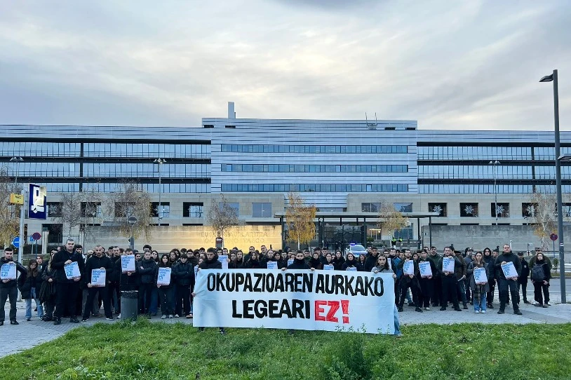 Okupazioaren kriminalizazioa borrokatzera deitu dute Gasteizen
