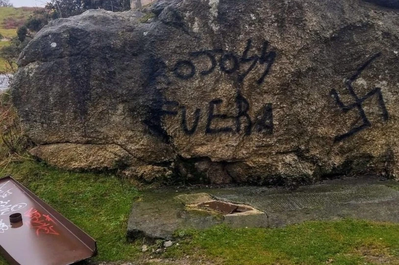 Beste eraso faxista bat izan da Lesakan