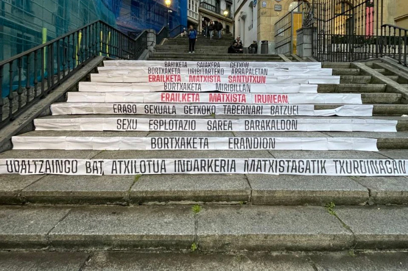 Euskal Herriko gutxienez sei emakume erail dituzte 2024an, indarkeria matxista dela-eta