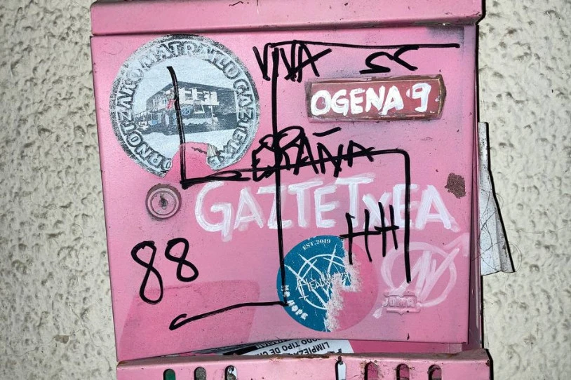 Birritan eraso diote Zornotzako Matrailu Gaztetxeari azken egunetan