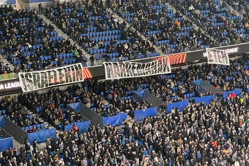 Estatu sionistarekin harreman militarrak eten daitezela exijitu dute Donostian