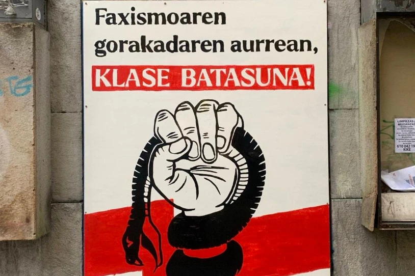 Tolosan, eraso faxista bat jasan du militante sozialista batek