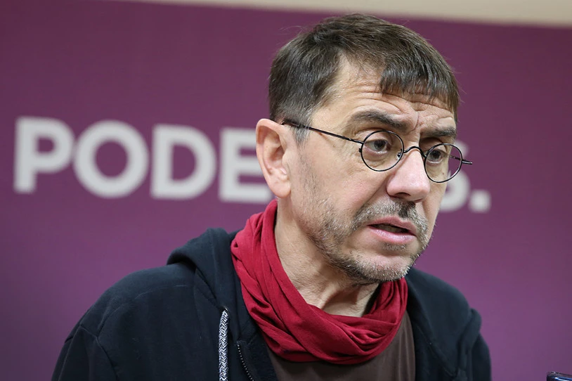 Podemosek Monederoren sexu-abusuei eta komentario desegokiei buruzko barne-kexak jaso zituen
