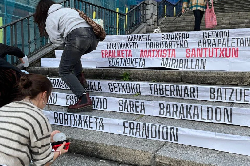 Azken egunetan, gutxienez bi emakumeri eraso diete Bilbon eta Iruñean
