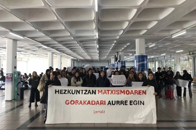 Leioan, ZTFko irakasle baten jarrera matxistak salatu ditu Lorratzek