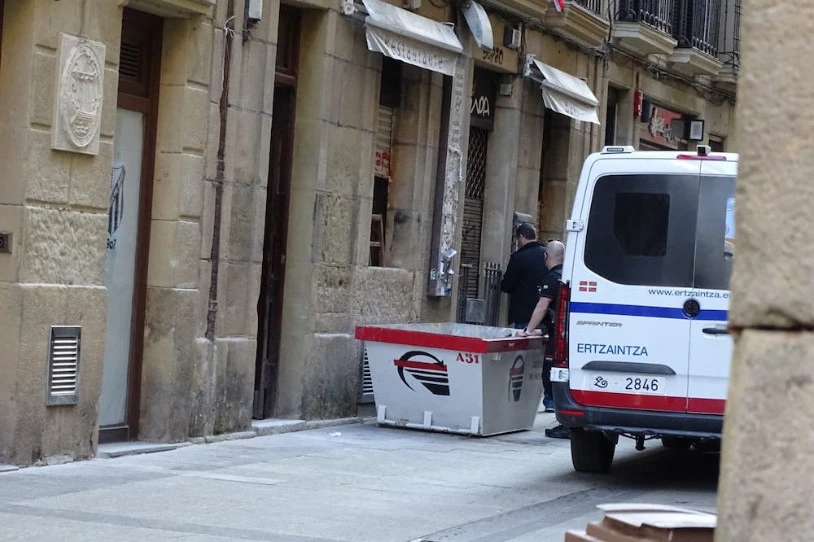 Donostian, Birunda gunea legez kanpo hustu dute