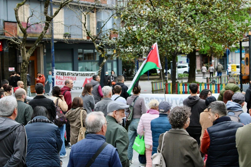 Estatu sionistaren izaera genozida salatu du EHKSk