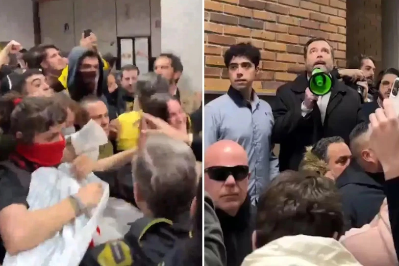Madrilen Espinosa de los Monterosen aurka egindako protestaren ostean, hainbat ikasle militante deitu ditu deklaratzera Poliziak