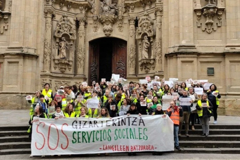 Bost greba-egun egingo dituzte Donostiako gizarte-zerbitzuetako langileek