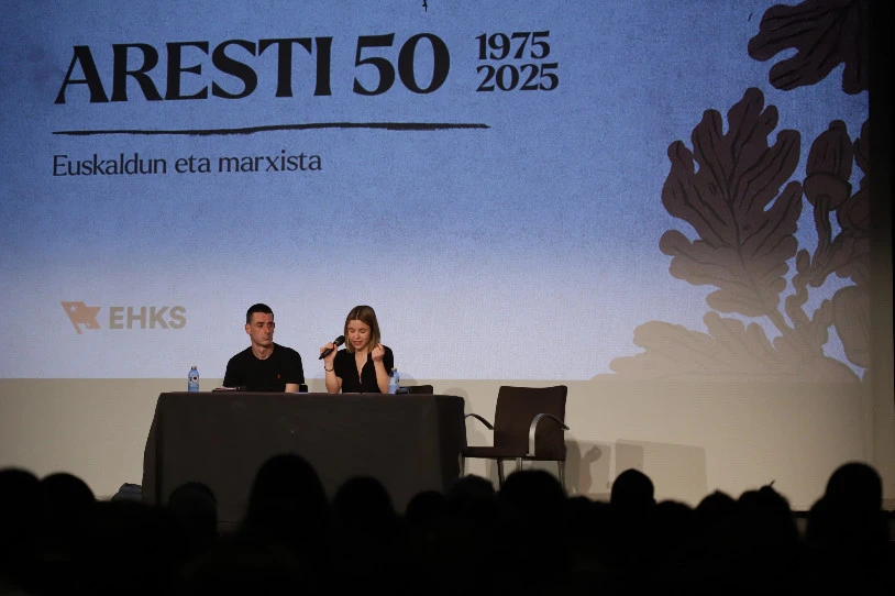 EHKSk Aresti oroitu du Bilbon, bere heriotzaren 50. urteurrenean