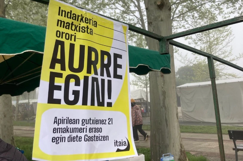 Gasteizen, emakume bati sexu-erasoa egin dio gizon batek