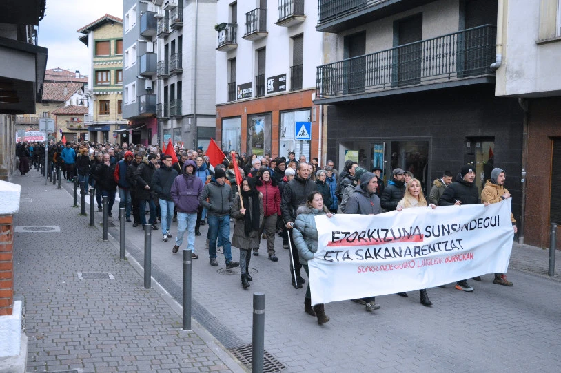 Sunsundeguiko kaleratzeak salatzeko mobilizatuko dira Altsasun hilaren 24an