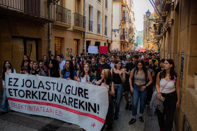 Selektibitatearen eta Baxoaren aurka mobilizatuko da IA ekainean