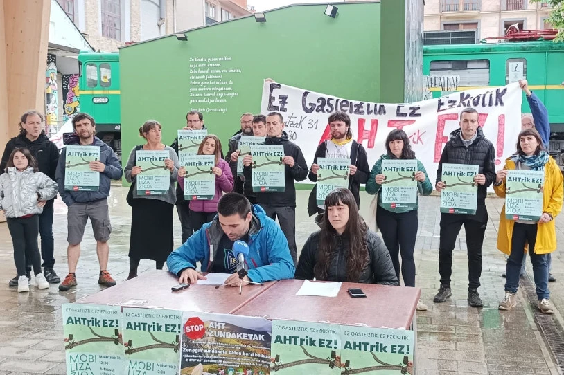 AHTaren aurka mobilizatuko dira Altsasun hilaren 31n