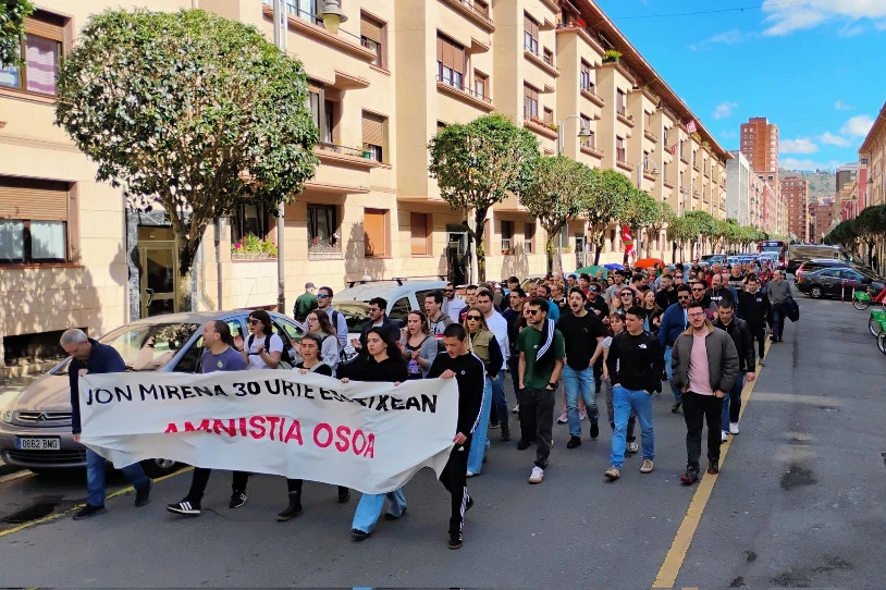 Jon Mirena preso politikoaren askatasunaren alde, Basauriko kartzelan elkarretaratuko dira igandean