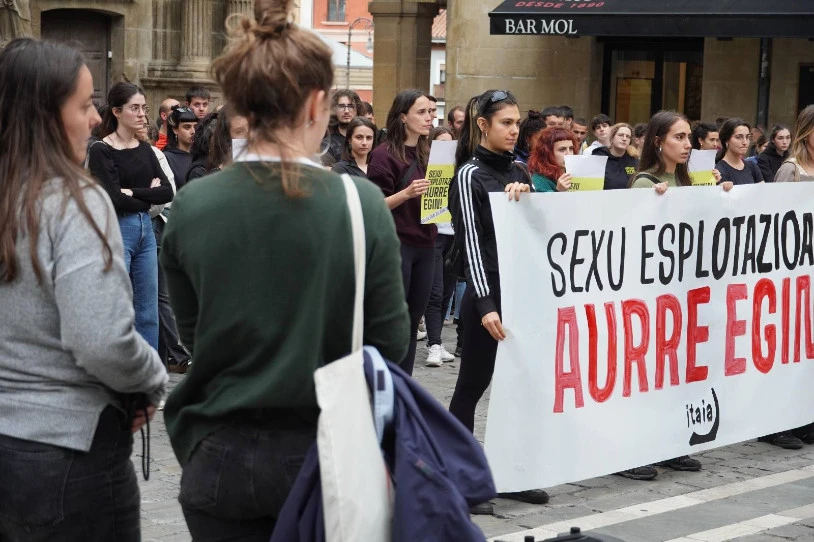 Sexu-esplotazioaren aurka mobilizatzen ari da Itaia