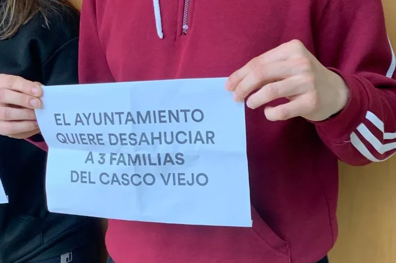 Gasteizko Udalak ekainaren 19an etxegabetu nahi du familia bat Alde Zaharrean