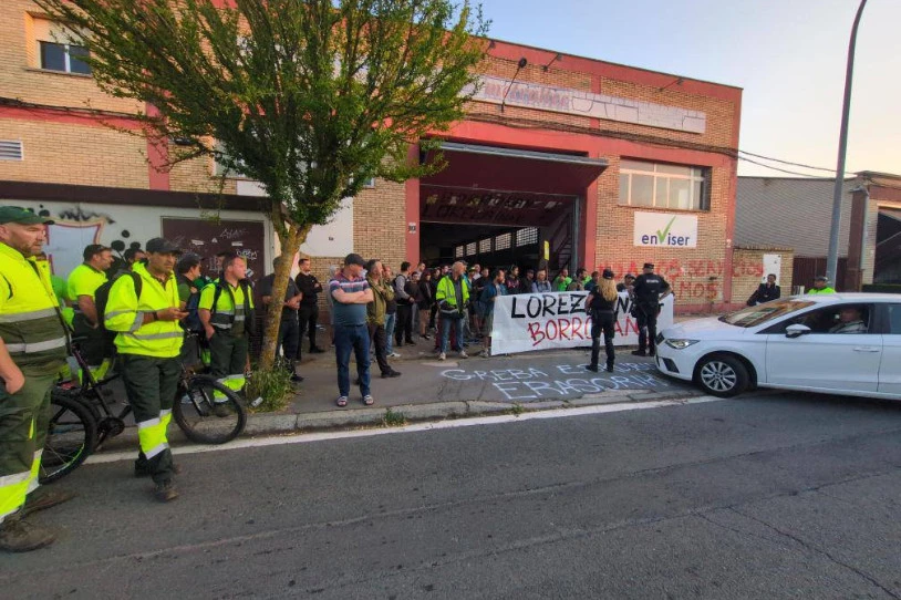 Gasteizko lorezaintzako 28 grebalari lanera joatera behartu ditu gaur Jaurlaritzak