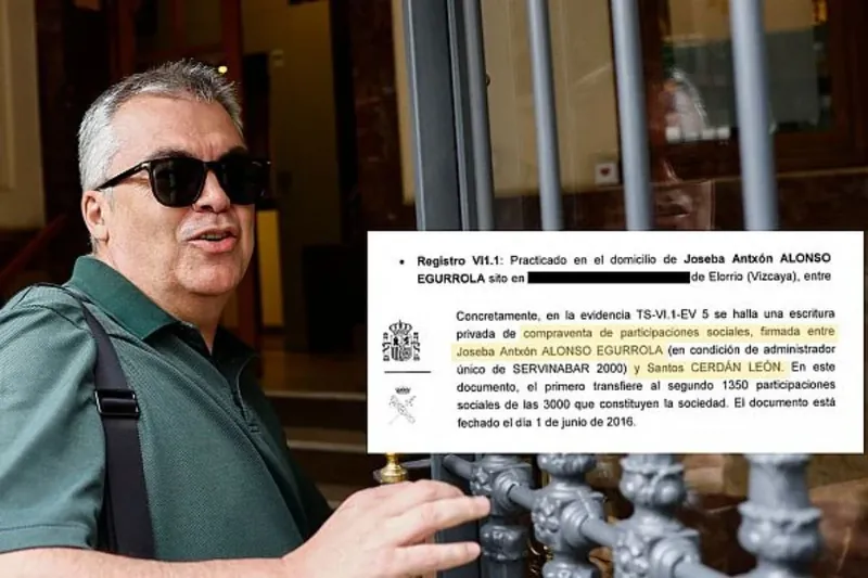 Servinabar enpresa eraikitzailearen ia erdia erosi zuen Cerdanek