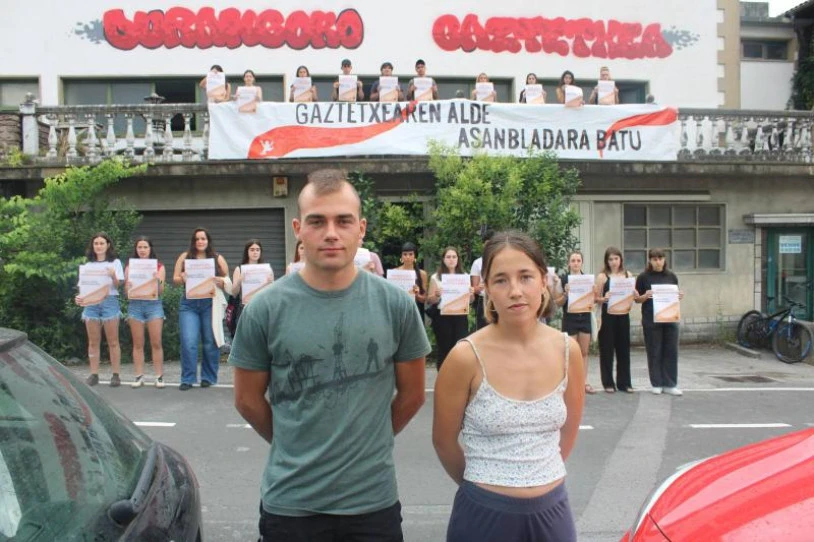 Larunbatean, Durangoko Gaztetxe berriaren alde mobilizatzera deitu dute