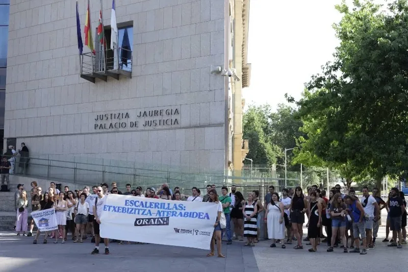 Sententziaren zain geratu dira Escalerillasen aurkako auzian