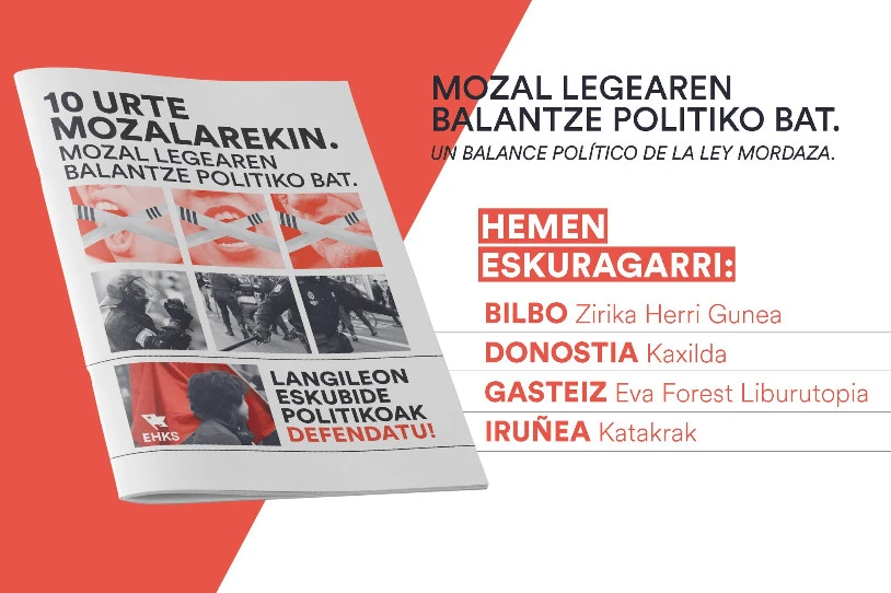 Mozal Legearen balantze politikoa egin du EHKSk