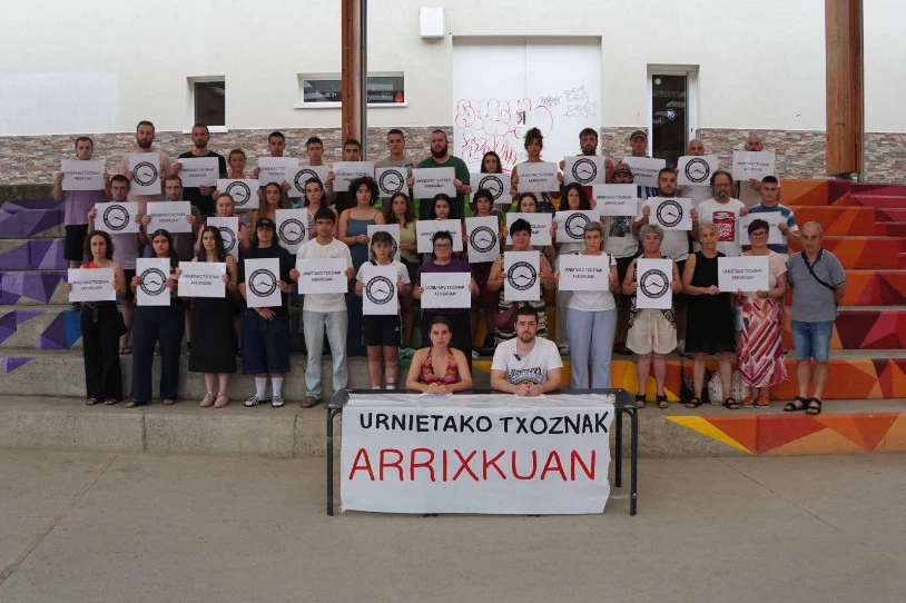 Urnietako txoznak arriskuan daudela salatu du bertako Txozna Batzordeak